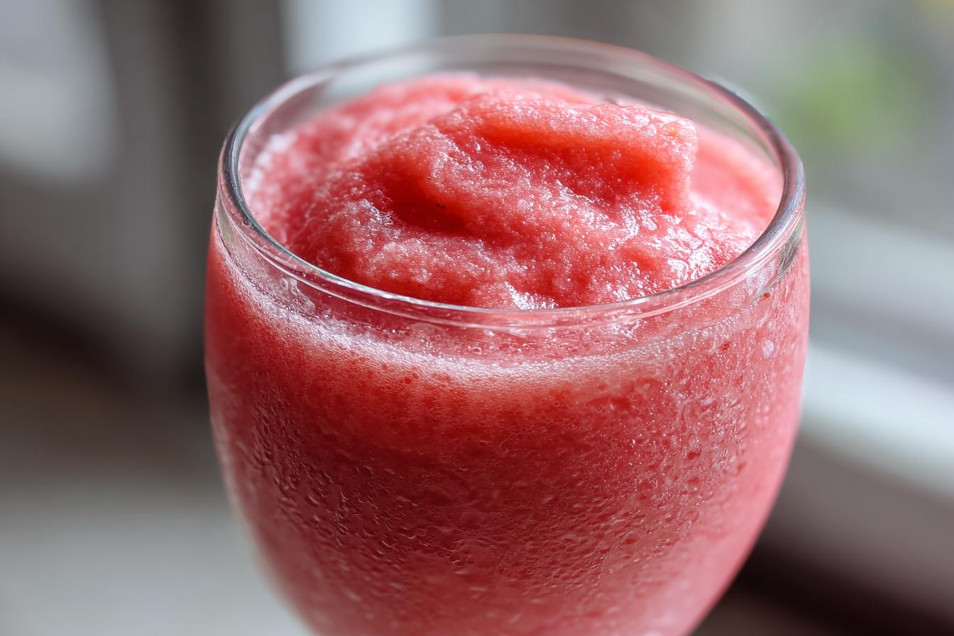 Summer Party Raspberry Lime Cream Slush - detail 2
