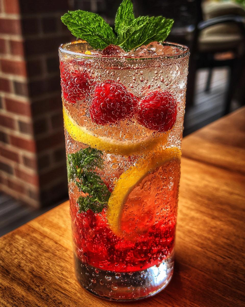 Summer Party Sparkling Apple Raspberry (Mocktail) - detail 1