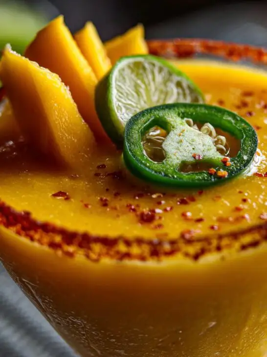 Summer Party Spicy Mango Margarita