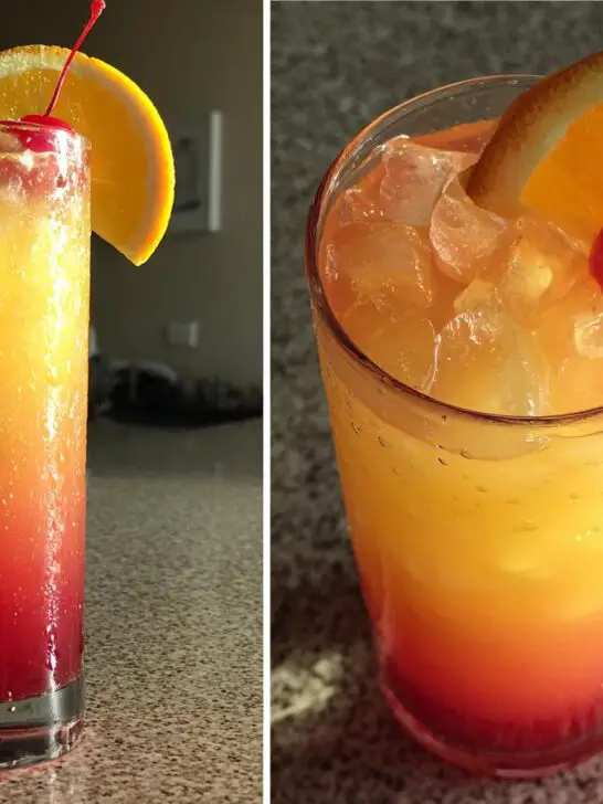 Summer Party Tequila Sunrise Delight