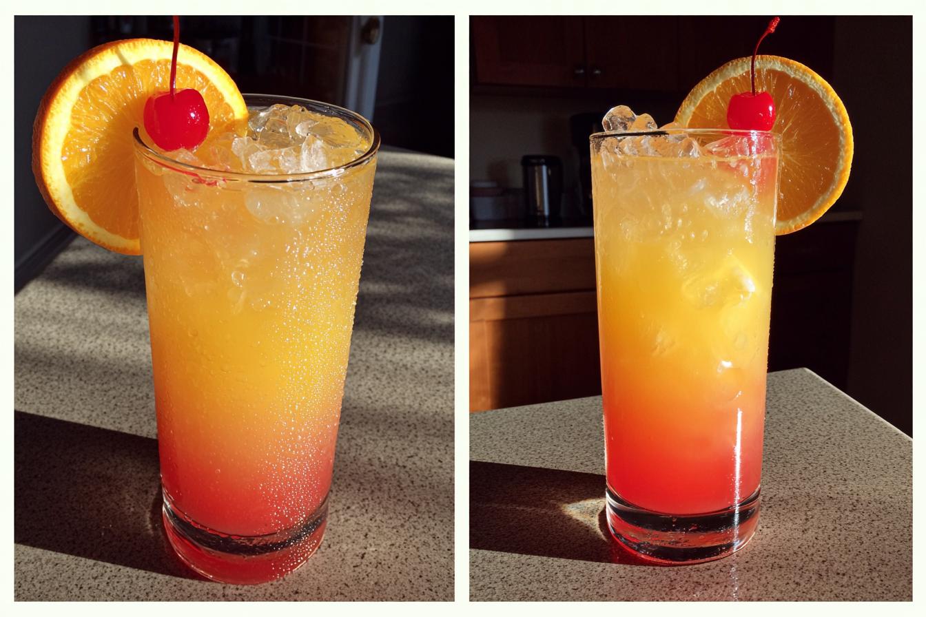 Summer Party Tropical Sunrise Mocktail - detail 3