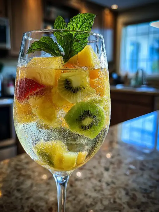Summer Party Tropical White Sangria
