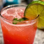 Summer Party Watermelon Basil Gin Fizz