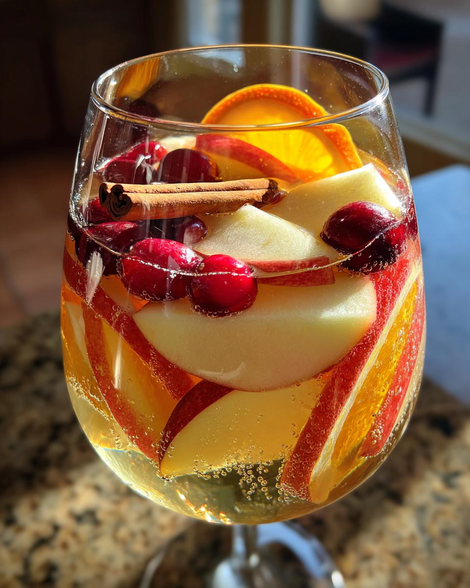 Thanksgiving Apple Cider Sangria - detail 3