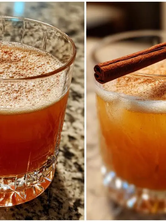 Thanksgiving Cinnamon Maple Whiskey Sour