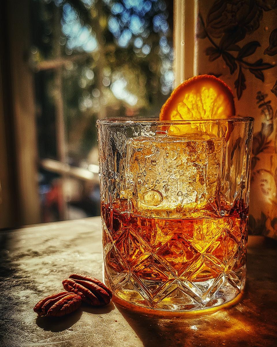 Thanksgiving Maple Pecan Old Fashioned - detail 1