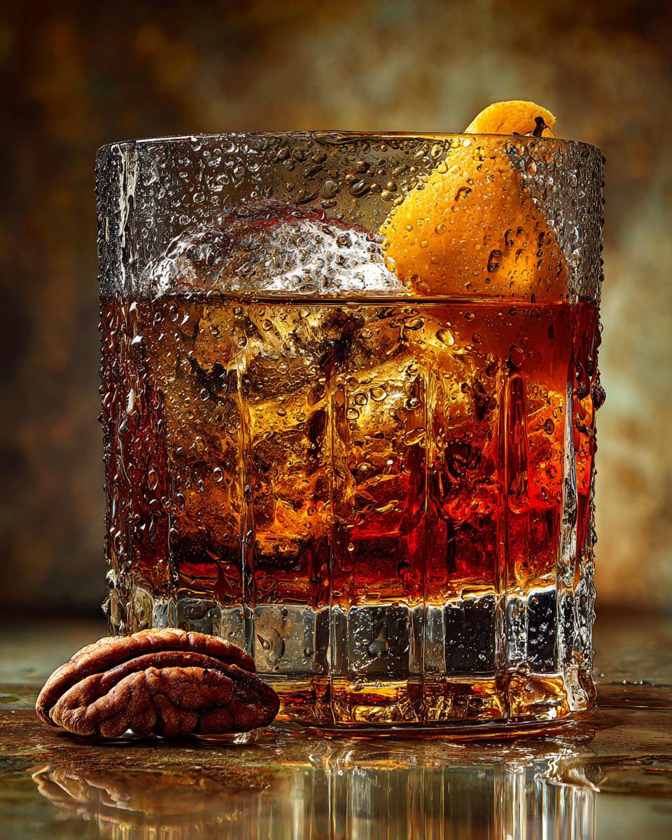 Thanksgiving Maple Pecan Old Fashioned - detail 2