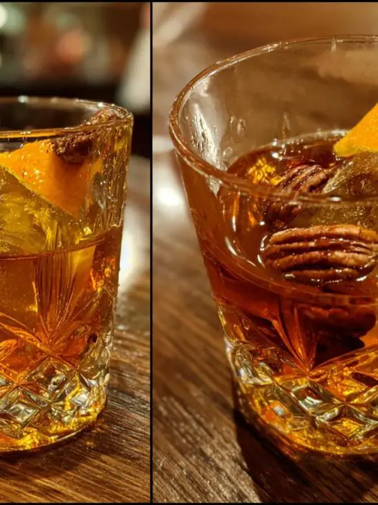 Thanksgiving Maple Pecan Old Fashioned
