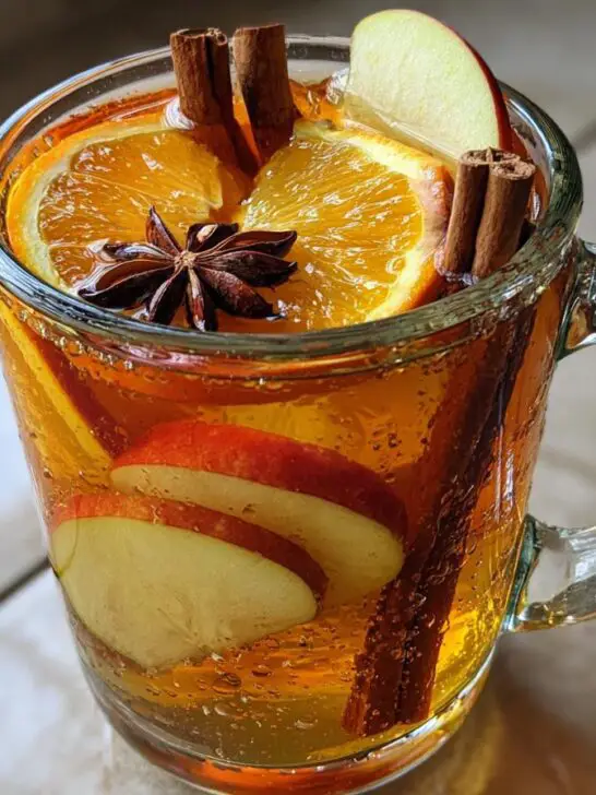 Thanksgiving Mulled Apple Cider (Non-Alcoholic)