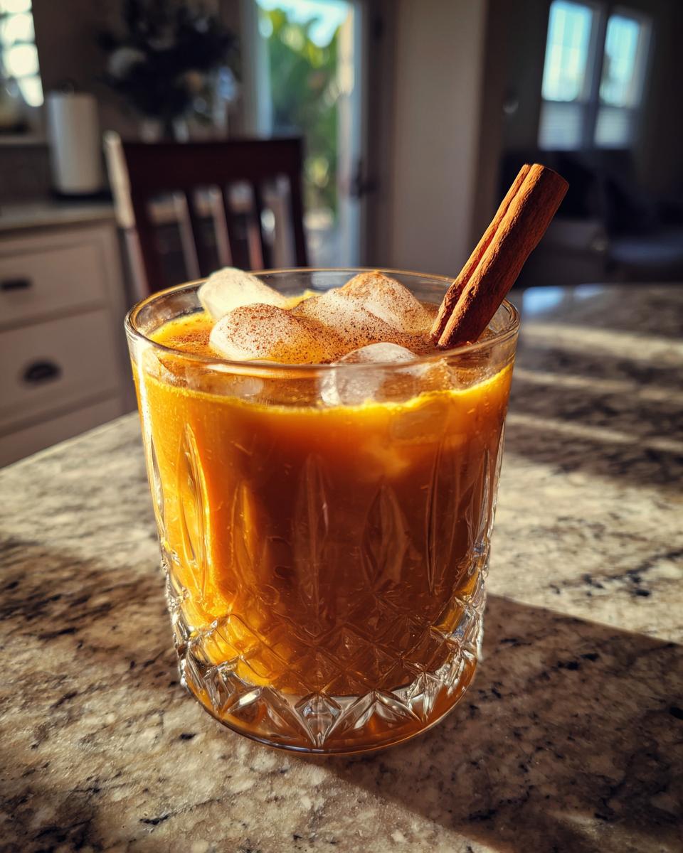Thanksgiving Pumpkin White Russian - detail 1