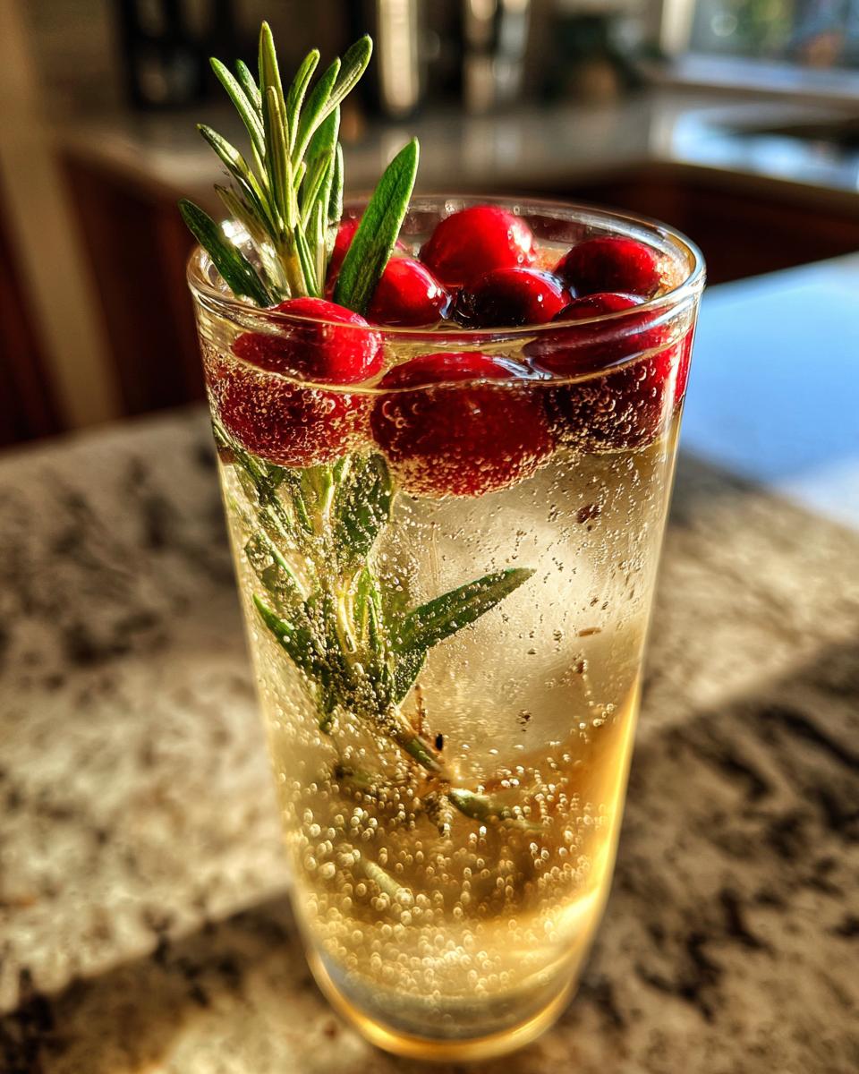 Thanksgiving Spiced Pear Spritz - detail 3