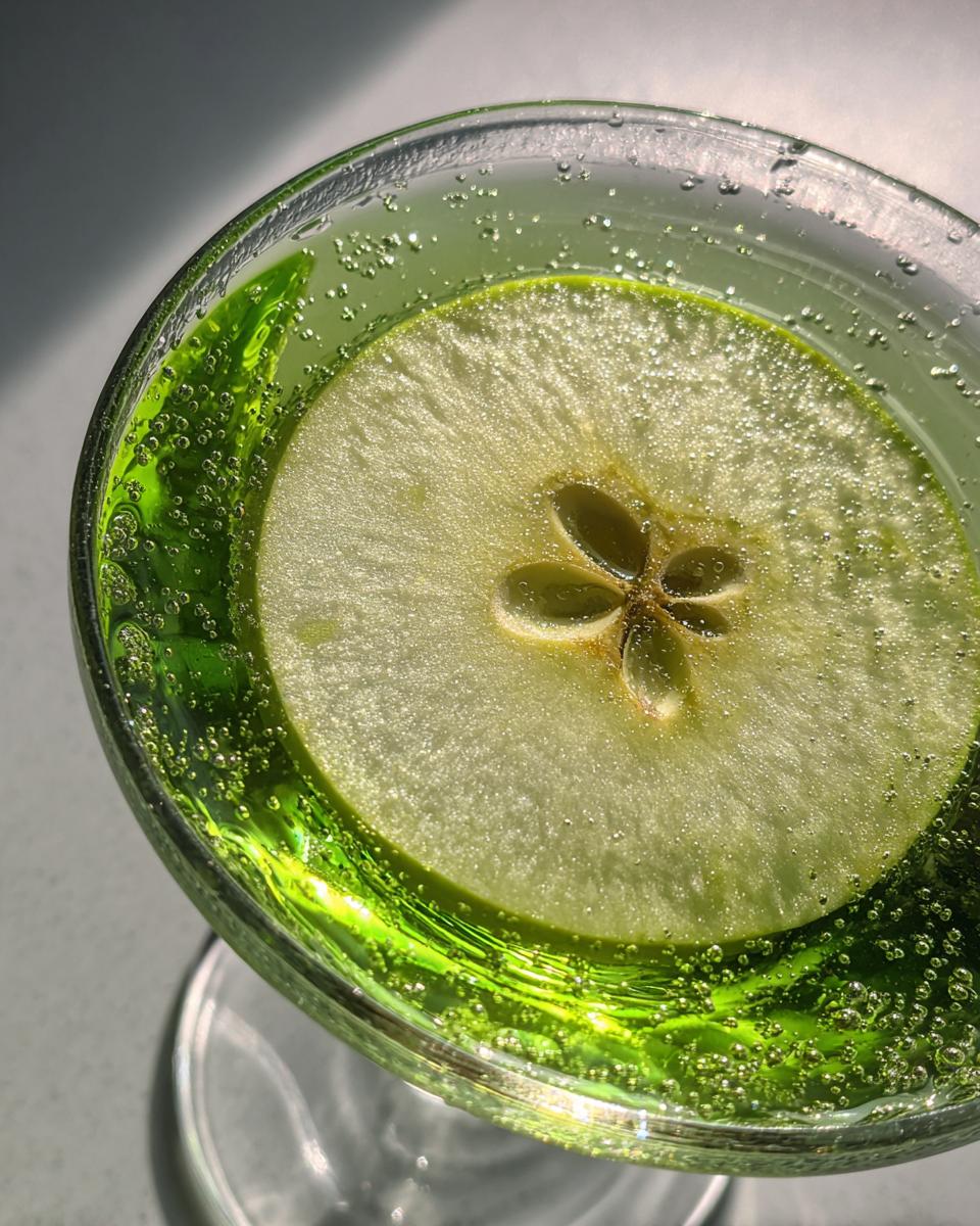 apple martini drink recipe - detail 1