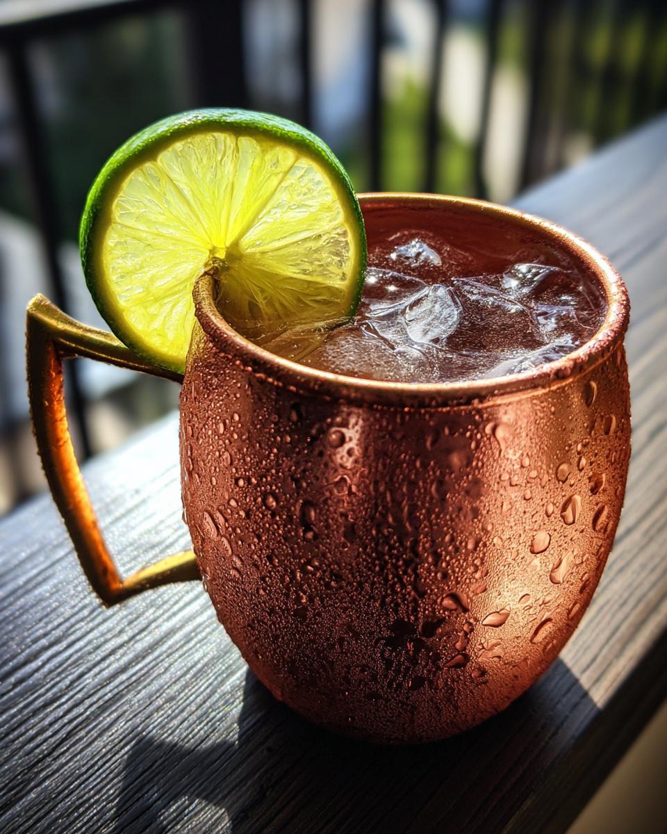 mule drink recipe - detail 1