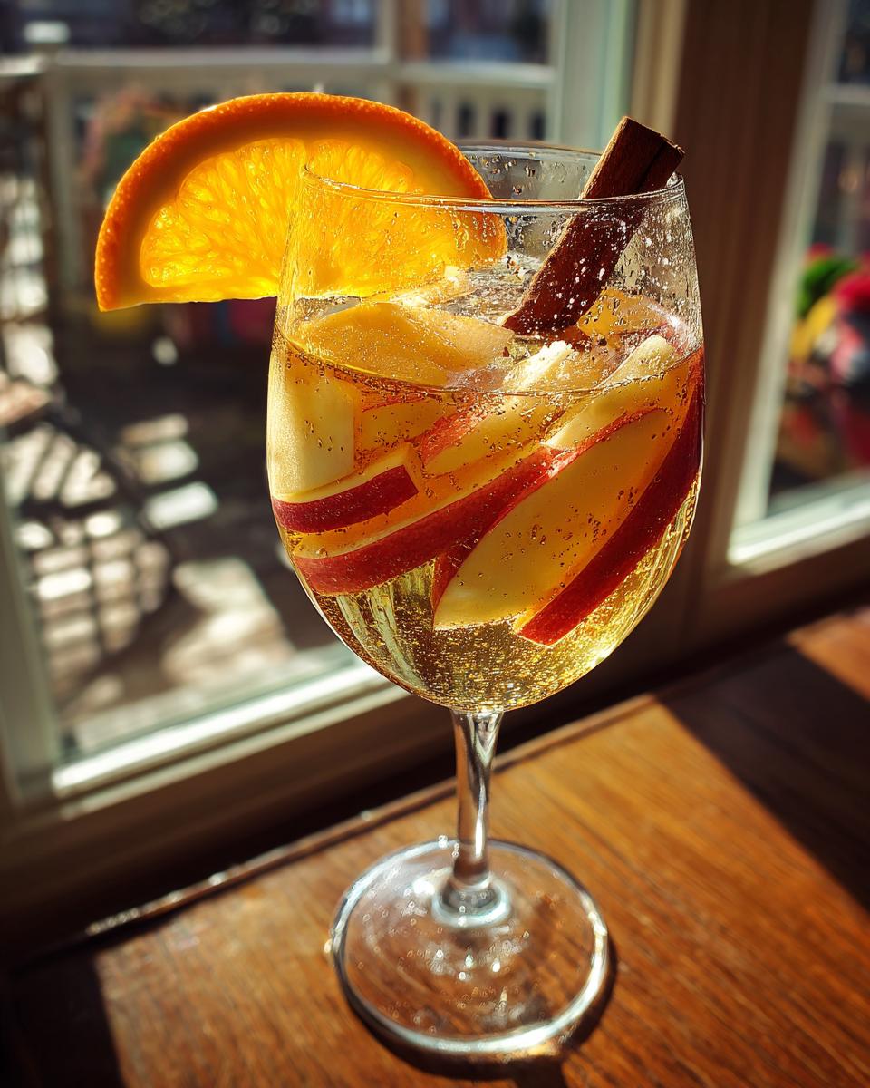 Thanksgiving Apple Cider Sangria - detail 1