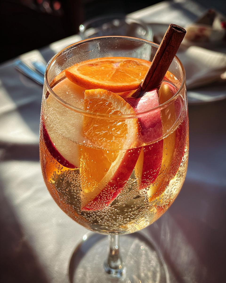 Thanksgiving Apple Cider Sangria - detail 2