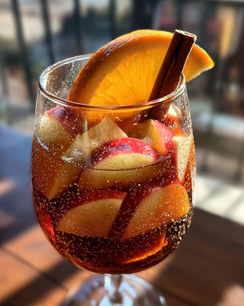 Thanksgiving Apple Cider Sangria - detail 3