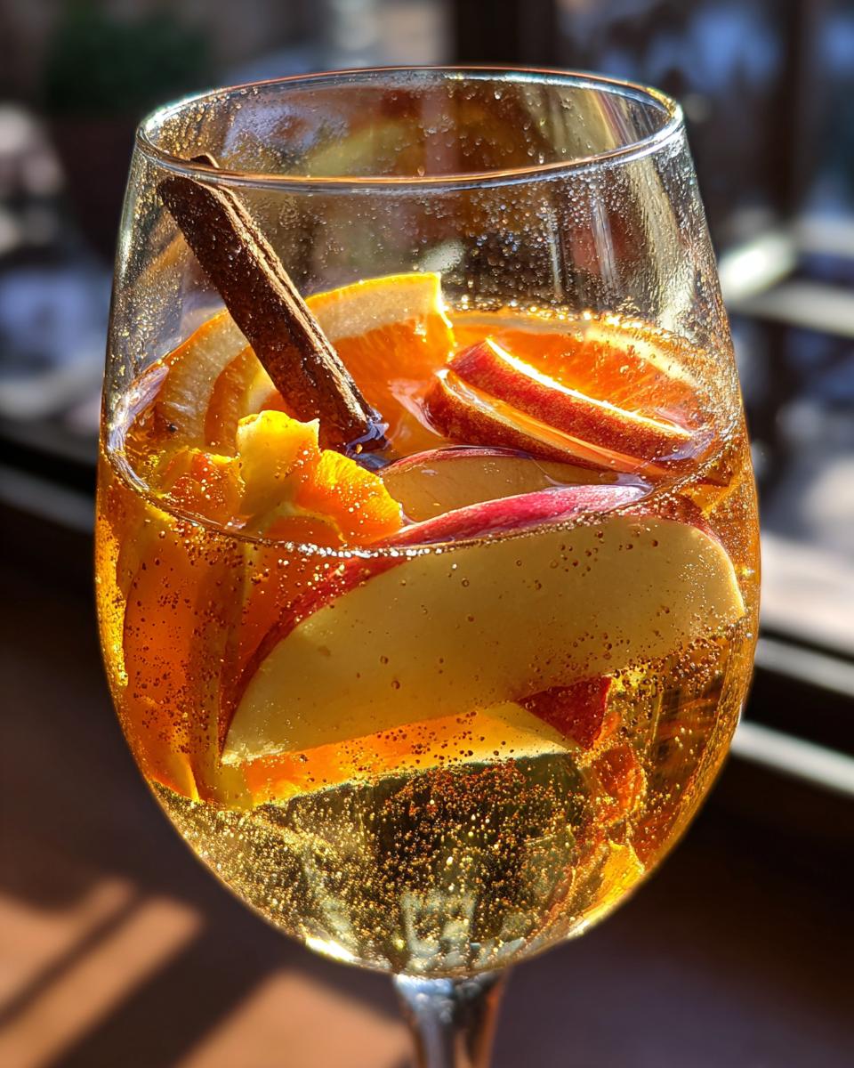 Thanksgiving Apple Cider Sangria - detail 4