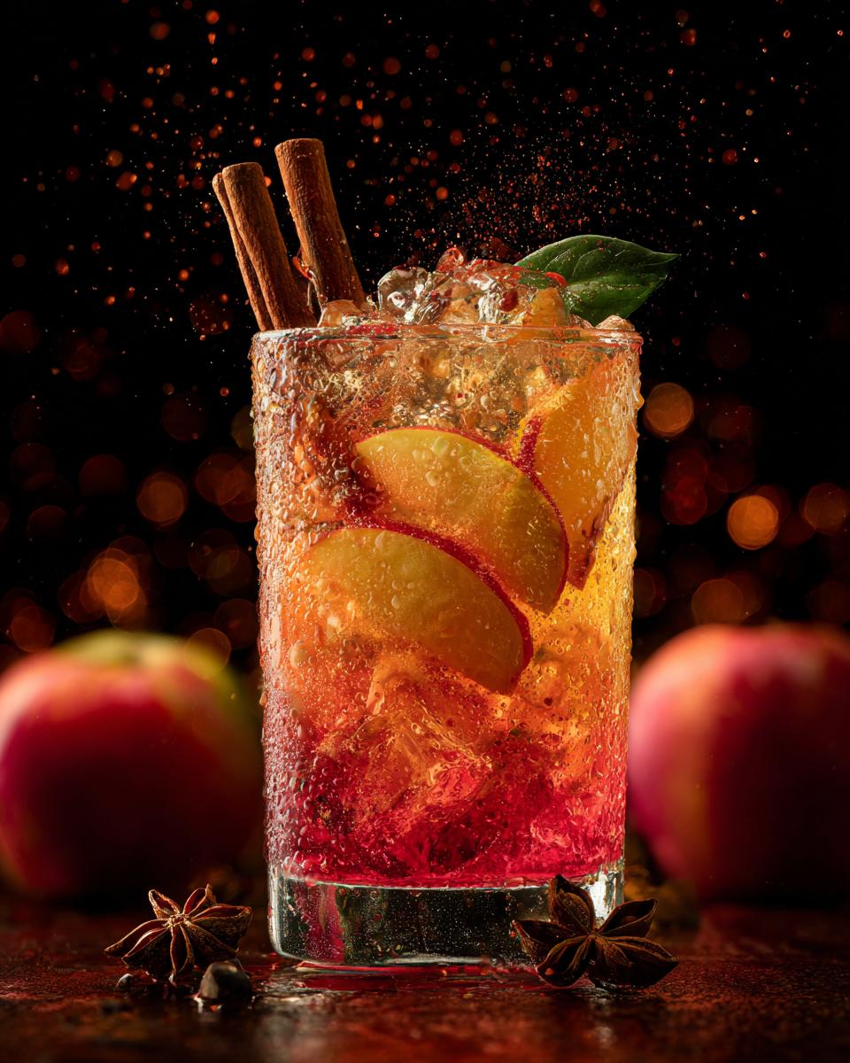 Thanksgiving Apple Fizz - detail 1