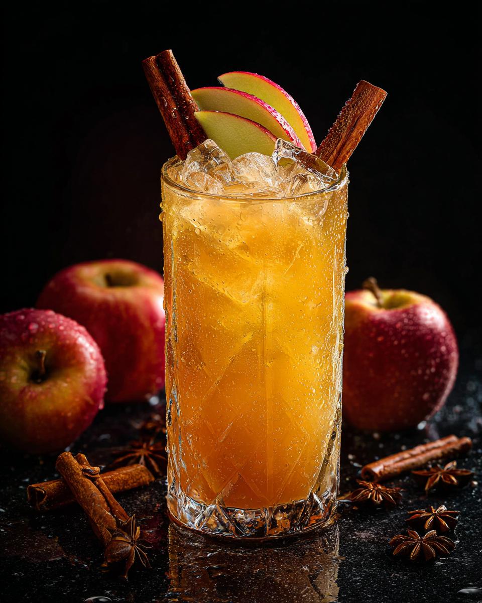 Thanksgiving Apple Fizz - detail 2