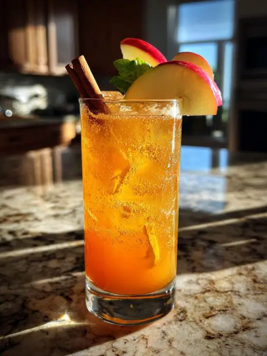 Thanksgiving Apple Ginger Fizz