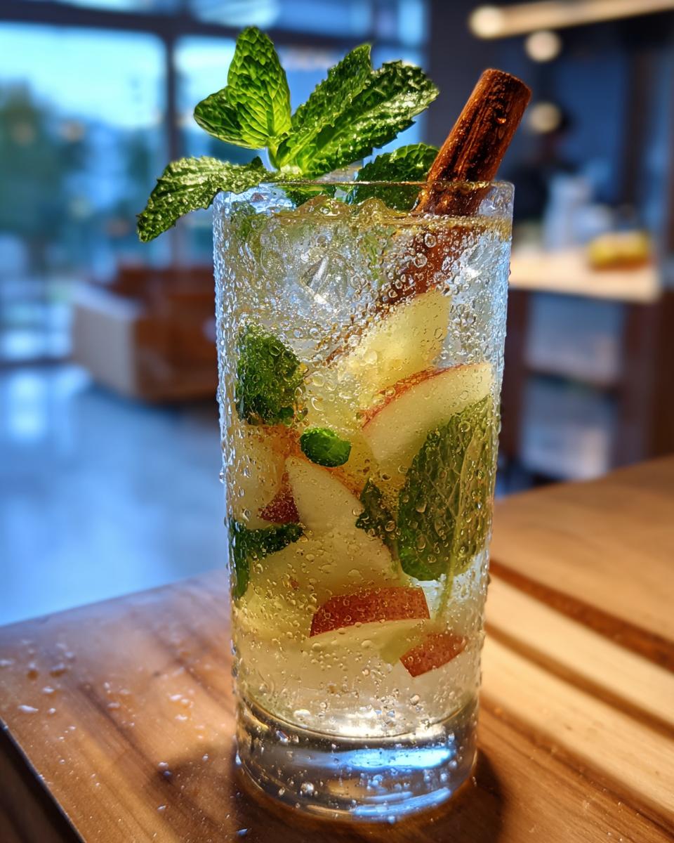 Thanksgiving Autumn Apple Mojito - detail 2