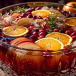 Thanksgiving Autumn Punch Bowl