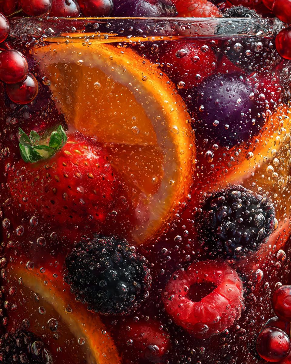 Thanksgiving Berry Punch - detail 3