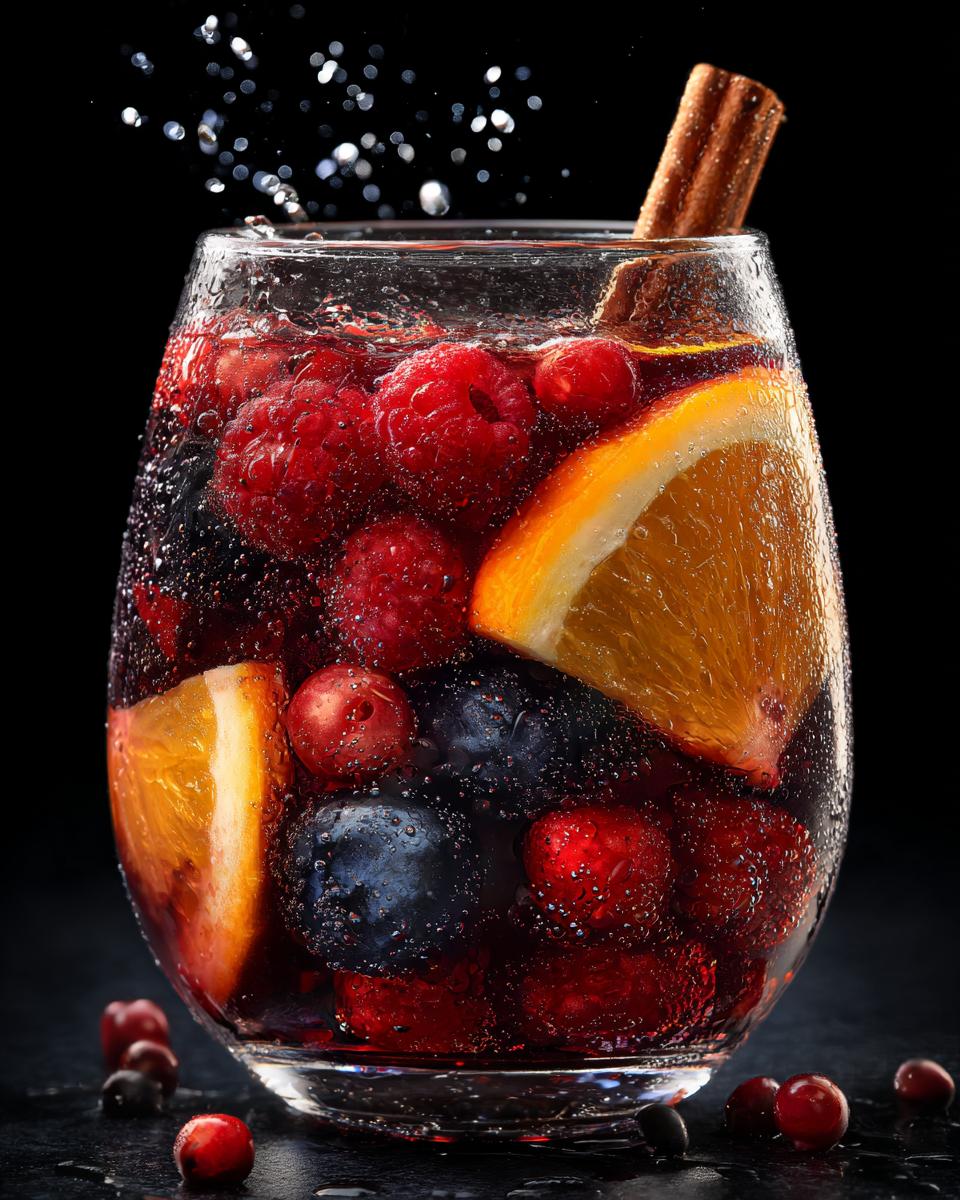 Thanksgiving Berry Sangria - detail 1