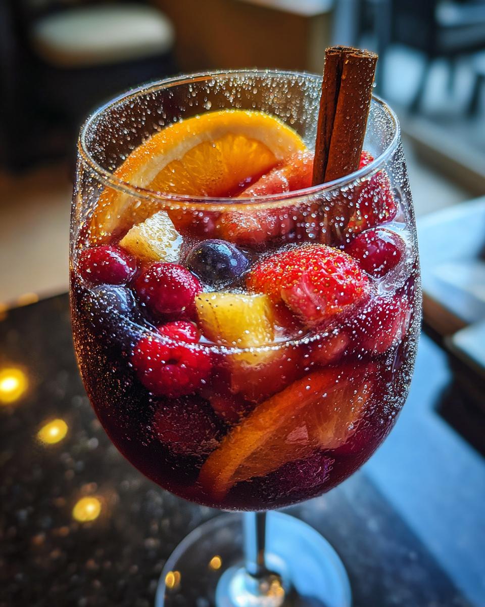 Thanksgiving Berry Sangria - detail 3