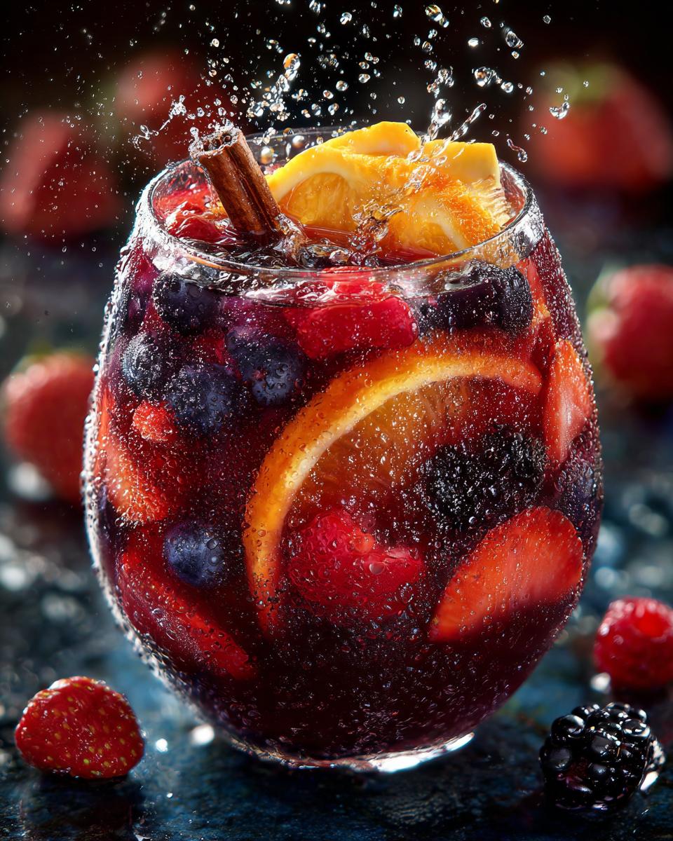 Thanksgiving Berry Sangria - detail 4