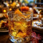 Thanksgiving Bourbon Maple Cooler