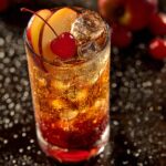 Thanksgiving Cherry Apple Brandy Fizz