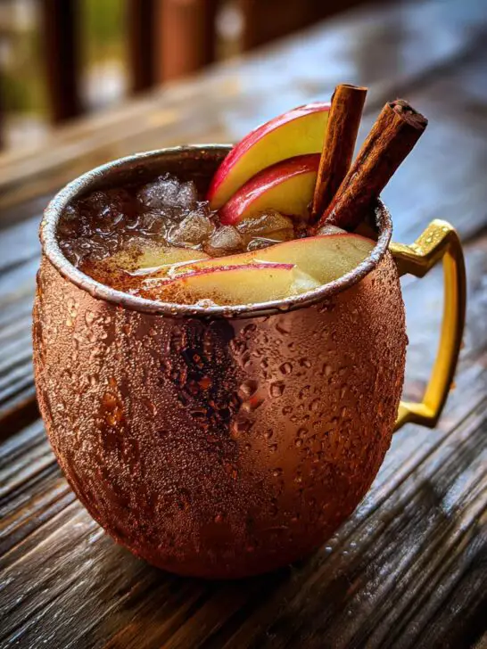 Thanksgiving Cinnamon Apple Mule