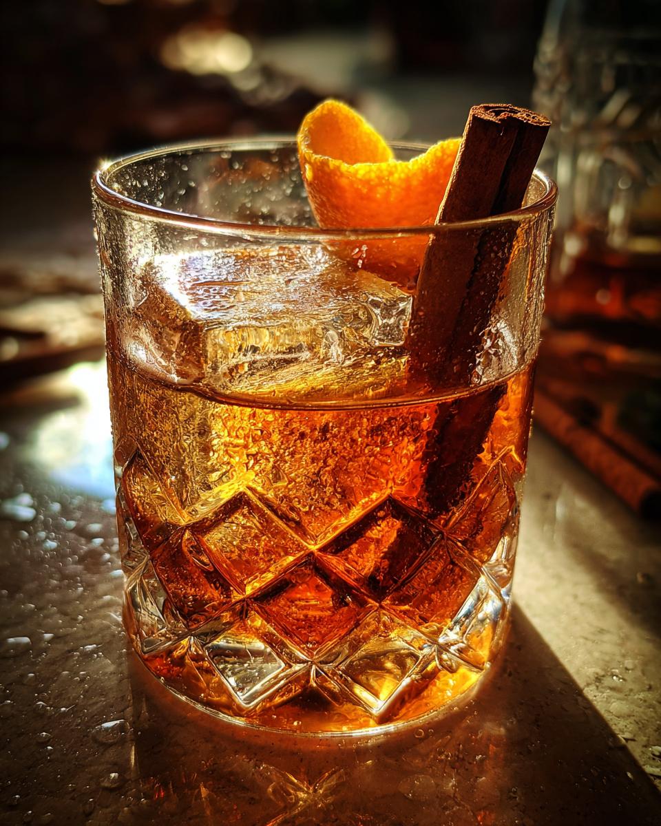 Thanksgiving Cinnamon Old Fashioned - detail 2