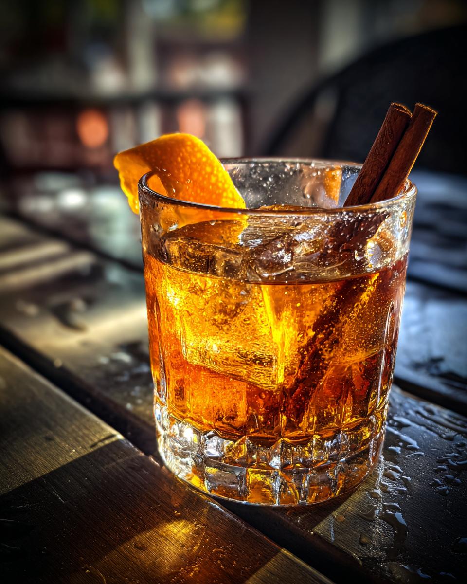 Thanksgiving Cinnamon Old Fashioned - detail 4