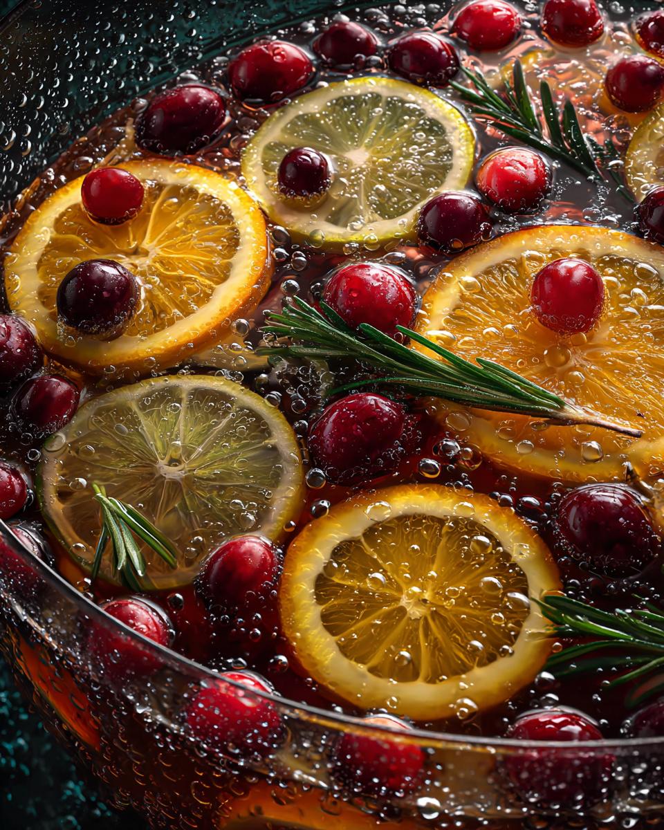 Thanksgiving Cozy Citrus Punch - detail 2