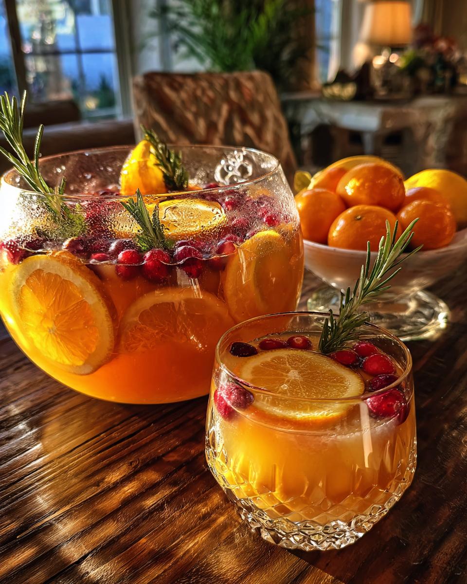 Thanksgiving Cozy Citrus Punch - detail 3