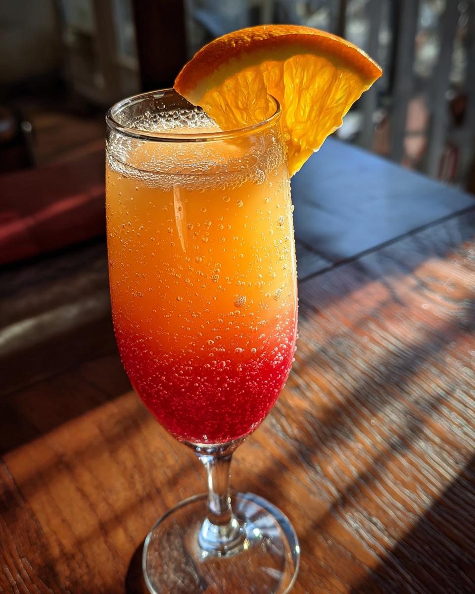 Thanksgiving Cran-Orange Mimosa - detail 1