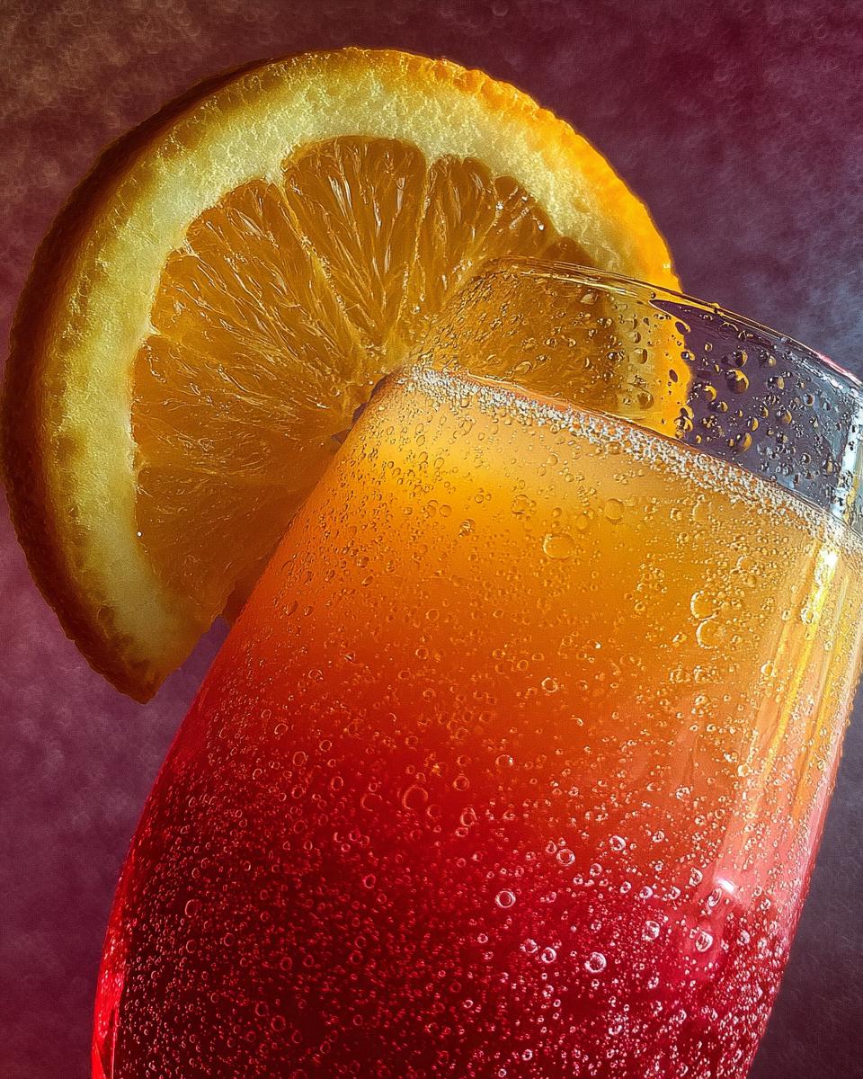 Thanksgiving Cran-Orange Mimosa - detail 3
