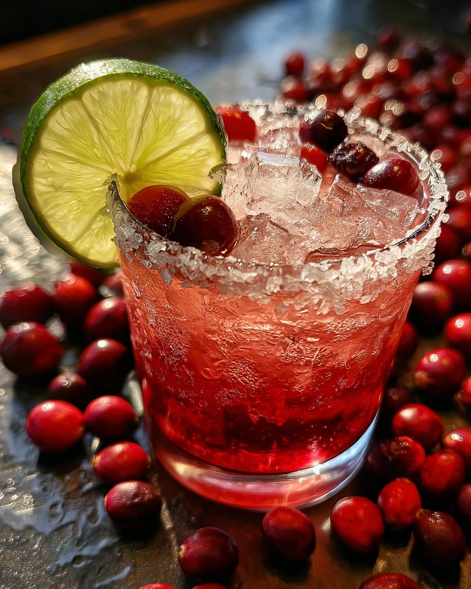 Thanksgiving Cranberry Margarita - detail 3