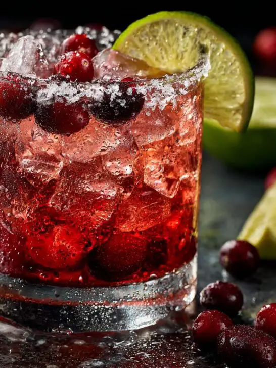 Thanksgiving Cranberry Margarita