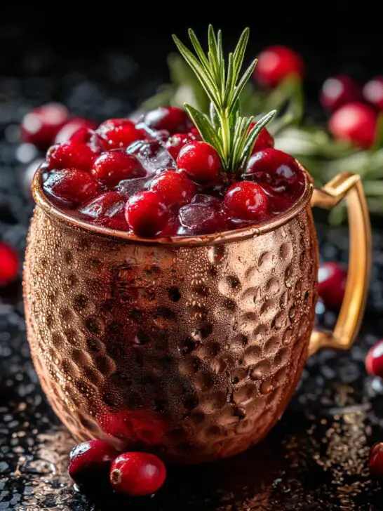 Thanksgiving Cranberry Mule