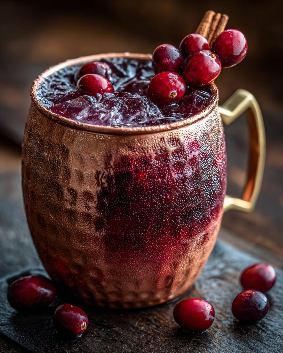 Thanksgiving Cranberry Spice Mule - detail 3