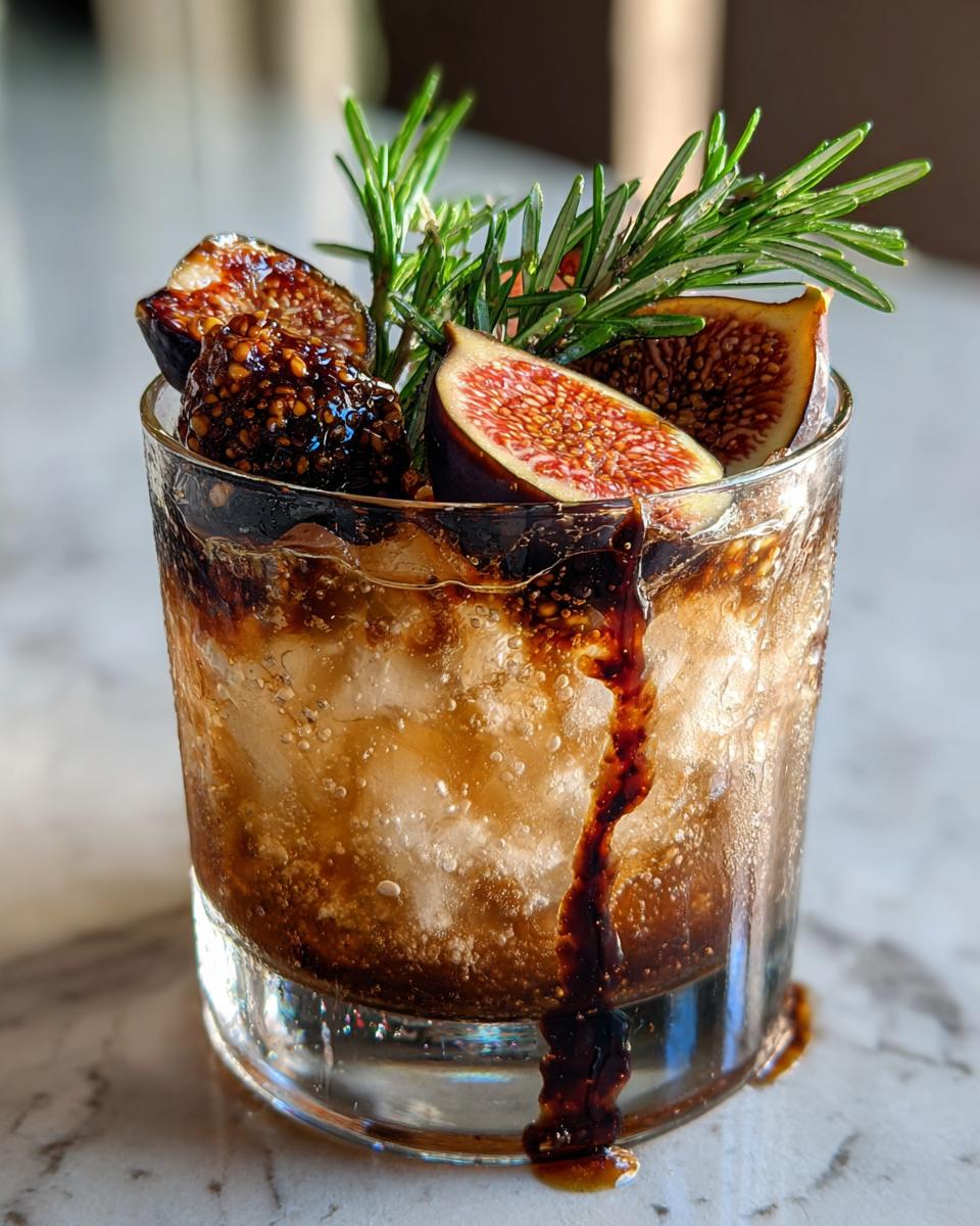 Thanksgiving Fig & Rosemary Smash - detail 1