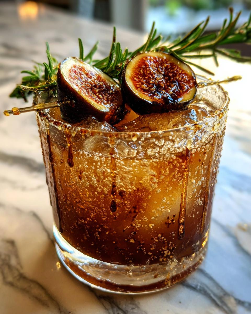 Thanksgiving Fig & Rosemary Smash - detail 3