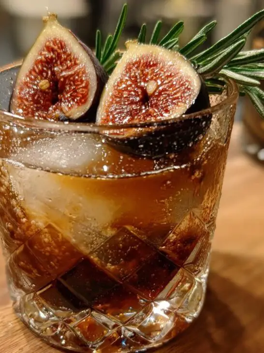 Thanksgiving Fig & Rosemary Smash