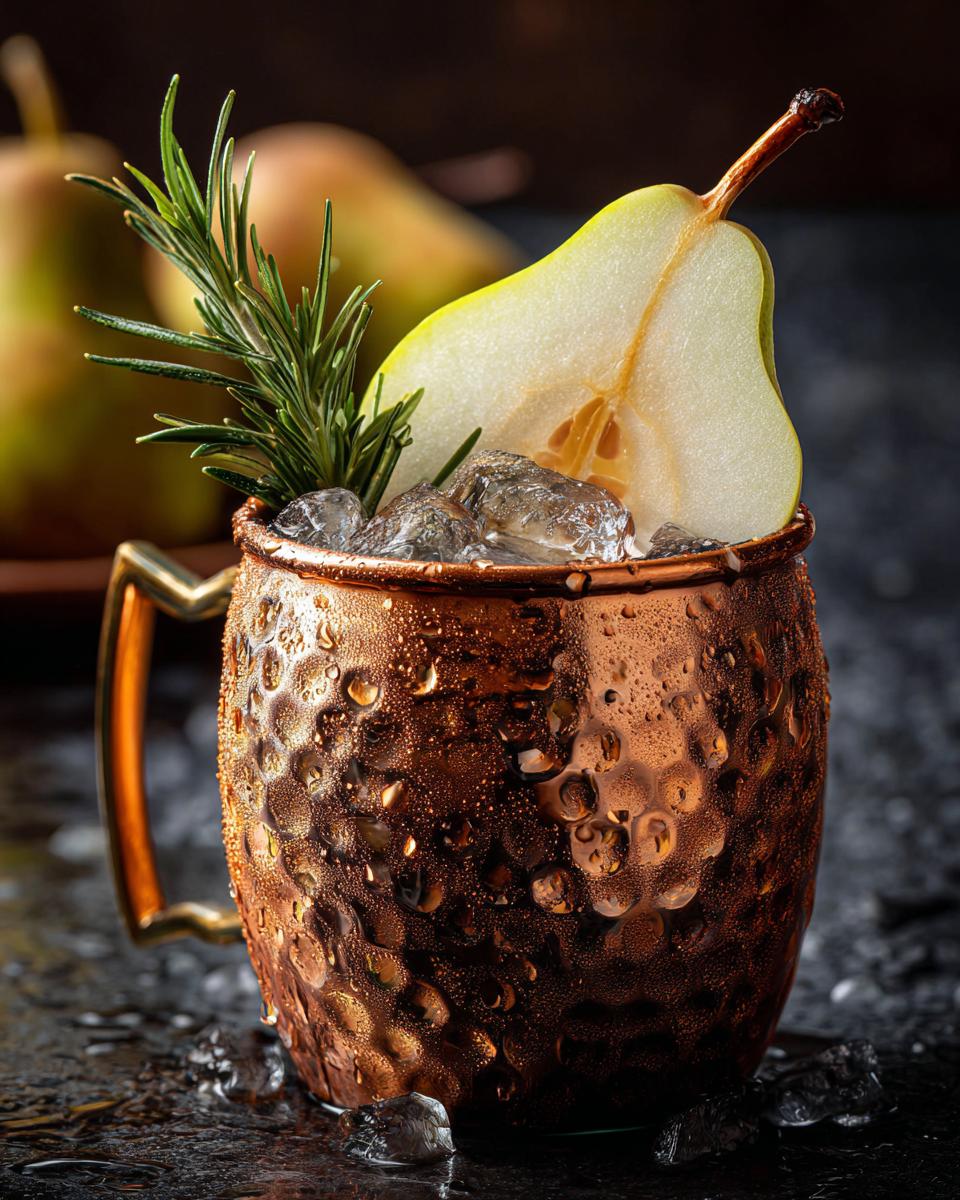 Thanksgiving Ginger Pear Moscow Mule - detail 1