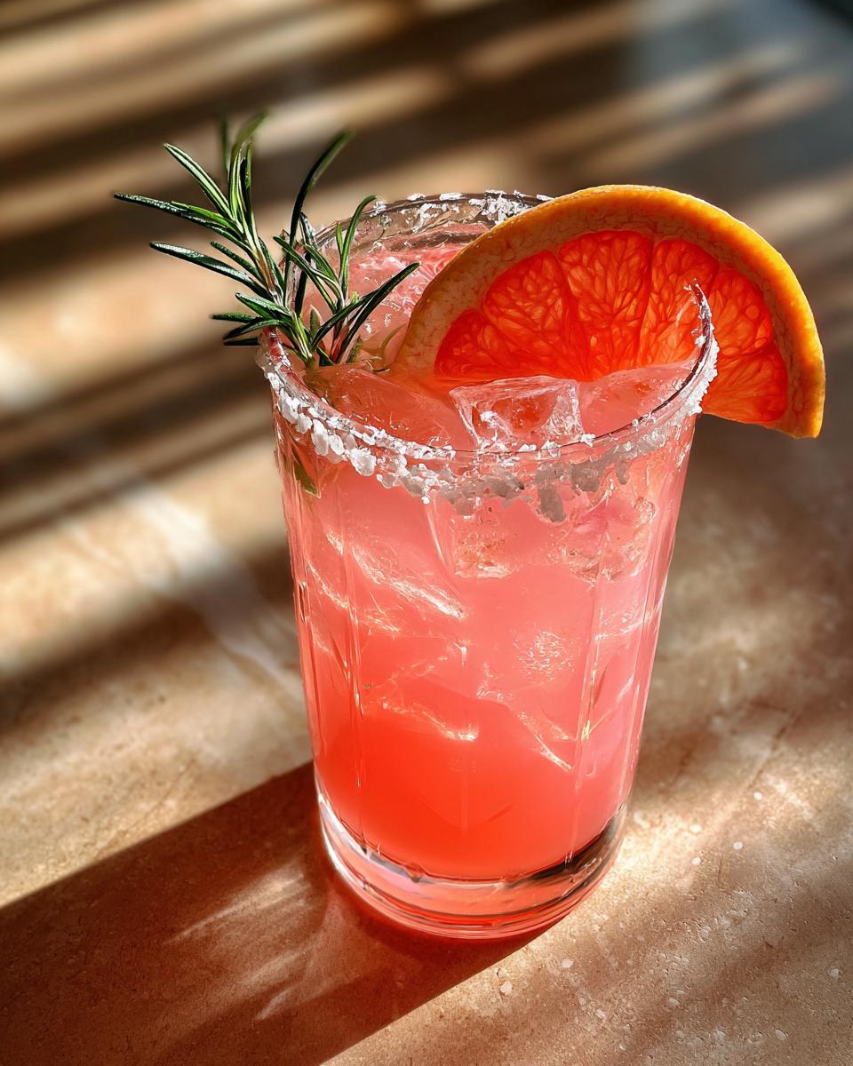 Thanksgiving Grapefruit Paloma - detail 2
