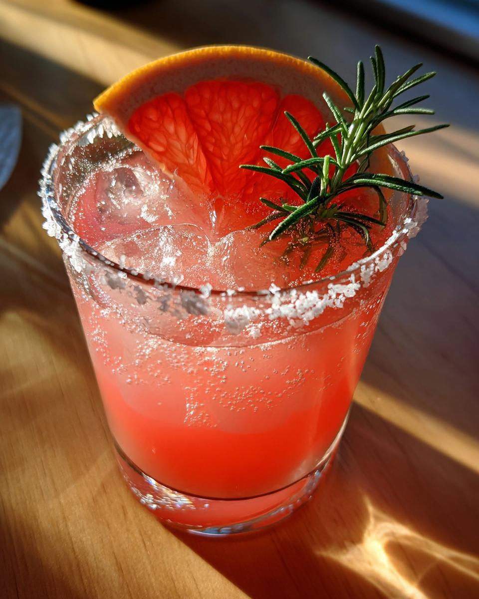 Thanksgiving Grapefruit Paloma - detail 3