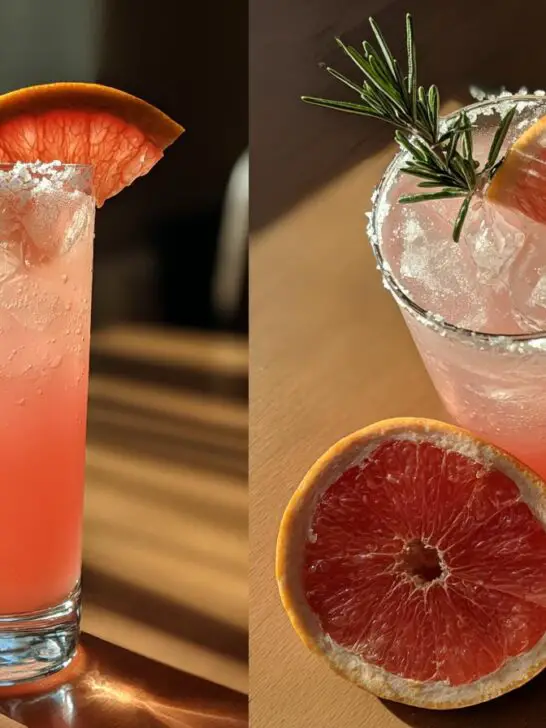 Thanksgiving Grapefruit Paloma